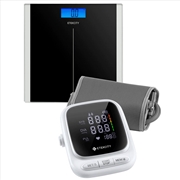 Buy Etekcity Digital Body Weight Bathroom Scale, Black & Etekcity Smart Blood Pressure Monitor, White Bu