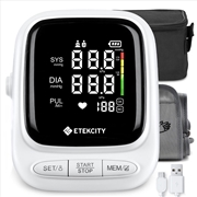 Buy Etekcity Smart Blood Pressure Monitor - White