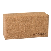 Buy Jade Yoga Cork Yoga Block - Small