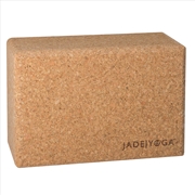 Buy Jade Yoga Cork Yoga Block - Large