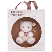 Buy Bailey Bear Bag Charm & Birthstone Necklace - February