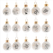 Buy Collectible Ceramic Mini Baubles (Set Of 15)