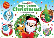 Buy Here Comes Christmas! (Disney Baby: A Lift-The-Flap Book)