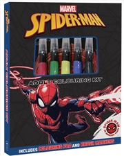 Buy Spider-Man 60Th Anniversary: Adult Colouring Kit (Marvel)