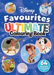 Buy Disney Favourites: Ultimate Colouring Book 2022