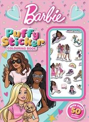 Buy Barbie: Puffy Sticker Colouring Book (Mattel) 2023