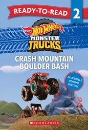 Buy Hot Wheels: Crash Mountain Boulder Bash - Ready-To-Read Level 2 (Mattel) Hb