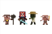 Buy Minecraft - Legends 2.5" Metalfig 4-Pack