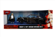 Buy Tokyo Revengers - 1971 Nissan Skyline GTR with Mikey 1:24 Scale Diecast Vehicle