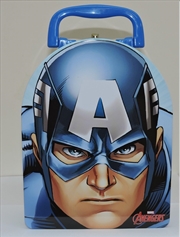 Buy Marvel Avengers Captain America Arch Shape Carry All Tin