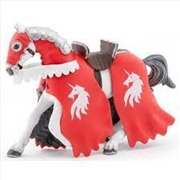 Buy Papo - Horse of unicorn knight with spear Figurine