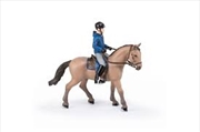 Buy Papo - Walking horse and horseman Figurine