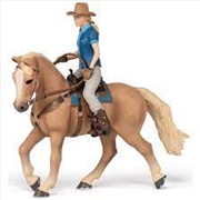 Buy Papo - Cowgirl and her horse Figurine