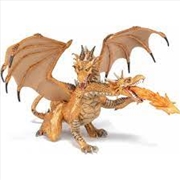 Buy Papo - Gold two headed dragon Figurine