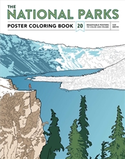 Buy National Parks Poster Coloring Book