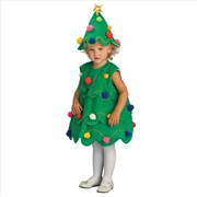 Buy Little Christmas Tree Costume - Size S 3-4 Yrs