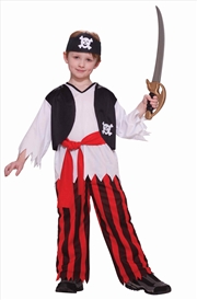 Buy Pirate Boy Costume - Size M