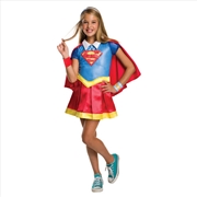 Buy Supergirl Dcshg Deluxe - Size 6-8 Yrs