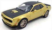 Buy 1:18 Green Dodge Challenger R/t Scat Pack Wide Body 50th Anniversary