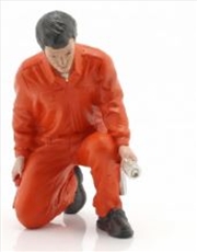 Buy 1:18 Jerry - Mechanic Figure Orange Uniform Accessory