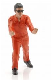 Buy 1:18 Ken - Mechanic Figure Orange Uniform Accessory