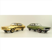 Buy 1:24 50th Anniversary Twin Set 1972 LJ Torana - Green LJ GTR- Gold LJ GTR XU1 - Fully Detailed Openi