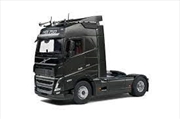 Buy 1:24 Black 2021 Volvo FH16 Globetrotter XL Semi Truck