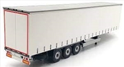 Buy 1:24 White/Plastic Curtain Semi Trailer