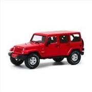 Buy 1:43 Firecracker Red 2017 Jeep Wrangler Unlimited Sahara