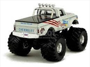 Buy 1:43 USA 1 1970 Chevrolet K-10 Kings of Crunch Monster Trucks w/66Inch Tyres Series 1