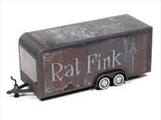 Buy 1:64 (6pcs) Enclosed Rat Fink Trailer