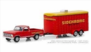 Buy 1:64 1967 Ford F-100 Sidchrome with Sidchrome Enclosed Car Hauler