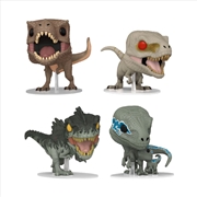 Buy Jurassic World 3 - US Exclusive Pop! 4-Pack [RS]