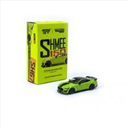 Buy 1:64 Grabber Lime Ford Mustang Shelby GT500