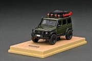 Buy 1:64 Green Mercedes AMG G 63 w/Off Road Roof Rack