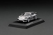 Buy 1:64 GT Silver Metallic Porsche Cayman GT4 RS