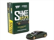 Buy 1:64 Porsche Taycan Turbo S - Midnight Green