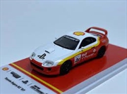 Buy 1:64 Toyota Supra RZ 97 Shell x Gran Turismo 7 x Tarmac Works JDM Collection