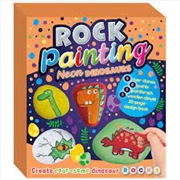 Buy Crafting Fun: Neon Dinosaur Rock Painting