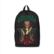 Buy Five Finger Death Punch - Dotd Green - Backpack - Black