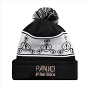 Buy Panic! At The Disco - Icons (Bobble Hat) - Beanie - Multicoloured