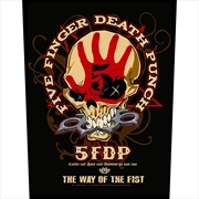 Buy Five Finger Death Punch - Way Of The Fist (Backpatch) - Patch