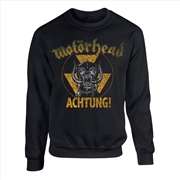 Buy Motorhead - Achtung - Black - SMALL