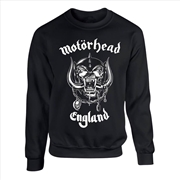 Buy Motorhead - England - Black - SMALL