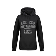 Buy Led Zeppelin - Lz College - Black - XXL