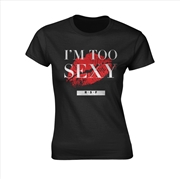 Buy Right Said Fred - I'M Too Sexy (Single) - Black - MEDIUM