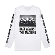 Buy Rage Against The Machine - Nuns And Guns (Old) - White (Fotl) - SMALL