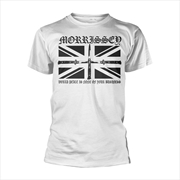 Buy Morrissey - Flick Knife - White - SMALL