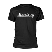 Buy Morrissey - Text Logo - Black - SMALL