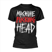 Buy Machine Head - Bang Your Head - Black - SMALL